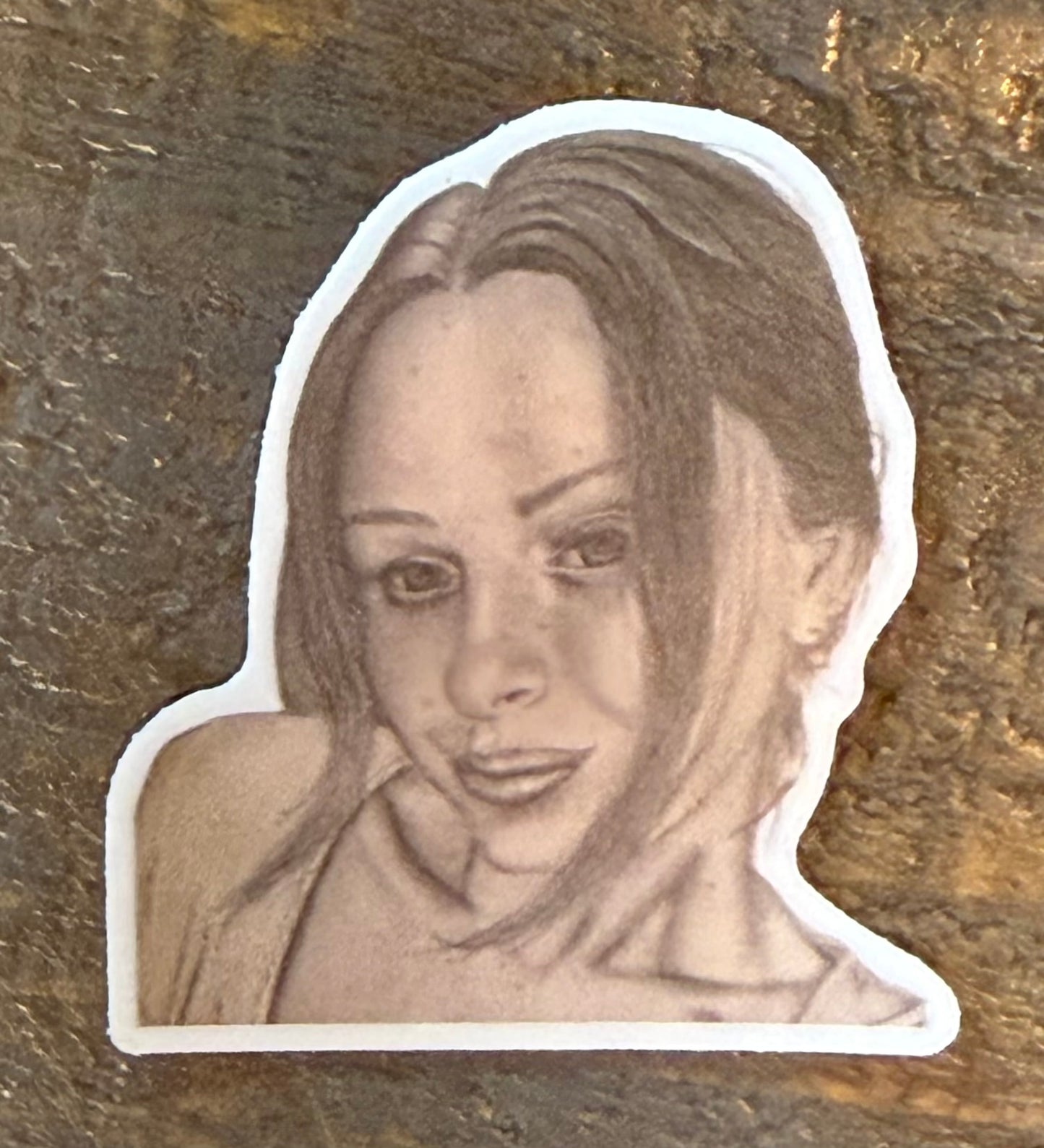 Drawn to Her Brand Vinyl Sticker Pack – 3 Stickers (2 Logo + 1 Full Art)