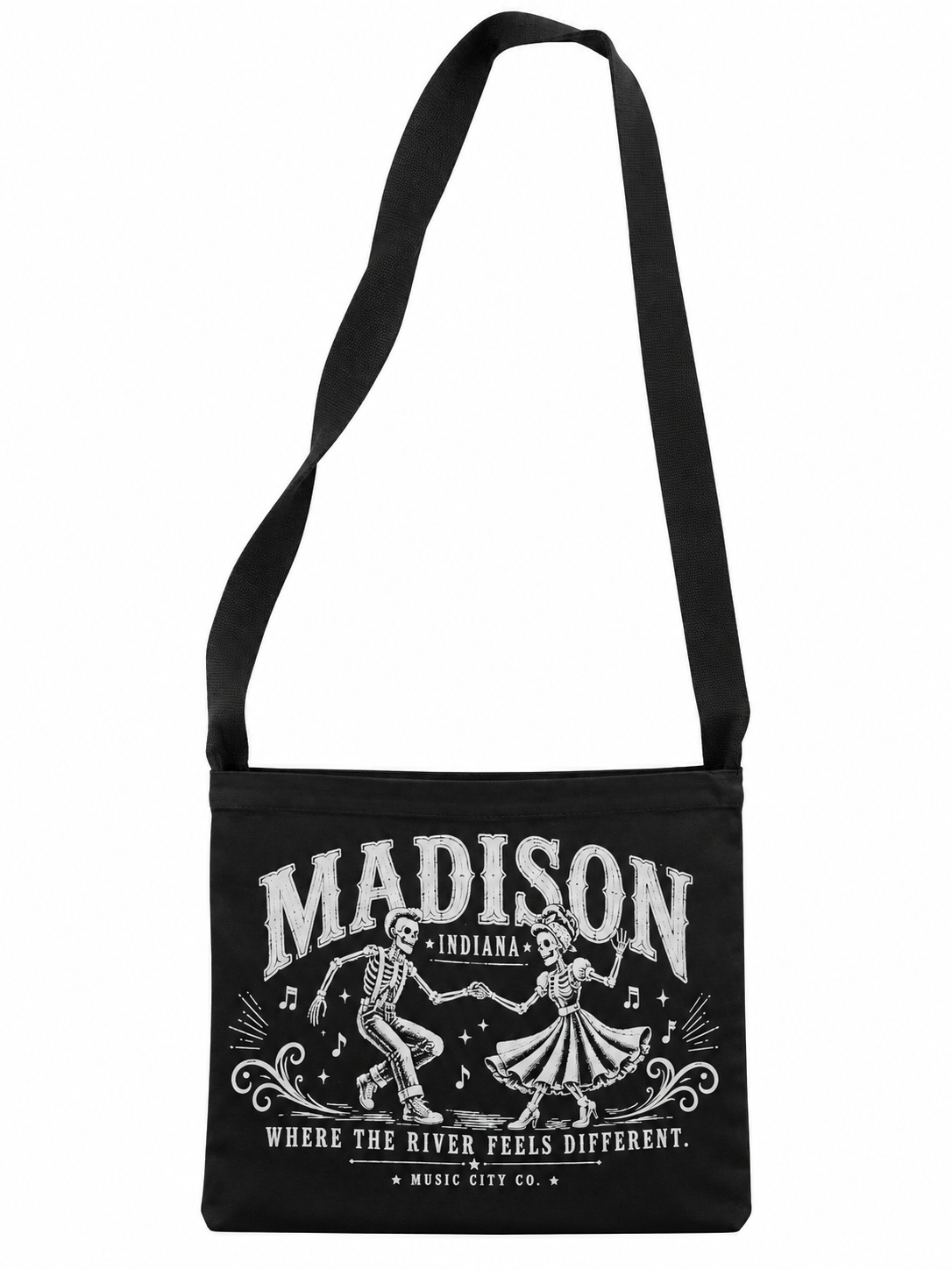 Authentic Ohio Valley - Music City Co. Brand — Madison Crossbody Canvas Bag — Where the River Feels Different