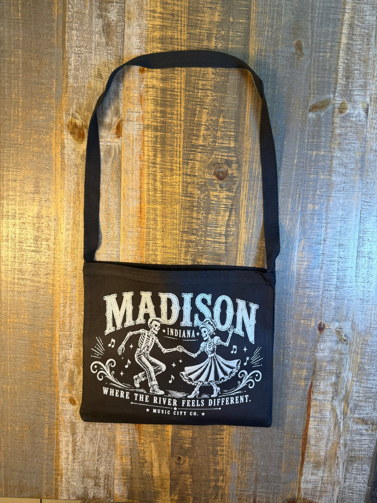 Authentic Ohio Valley - Music City Co. Brand — Madison Crossbody Canvas Bag — Where the River Feels Different