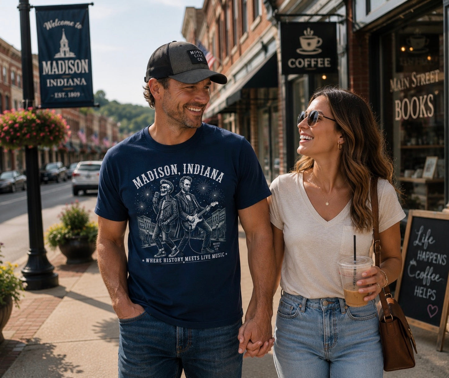 Authentic Ohio Valley – Music City Co. Brand T-Shirt – Where History Meets Live Music