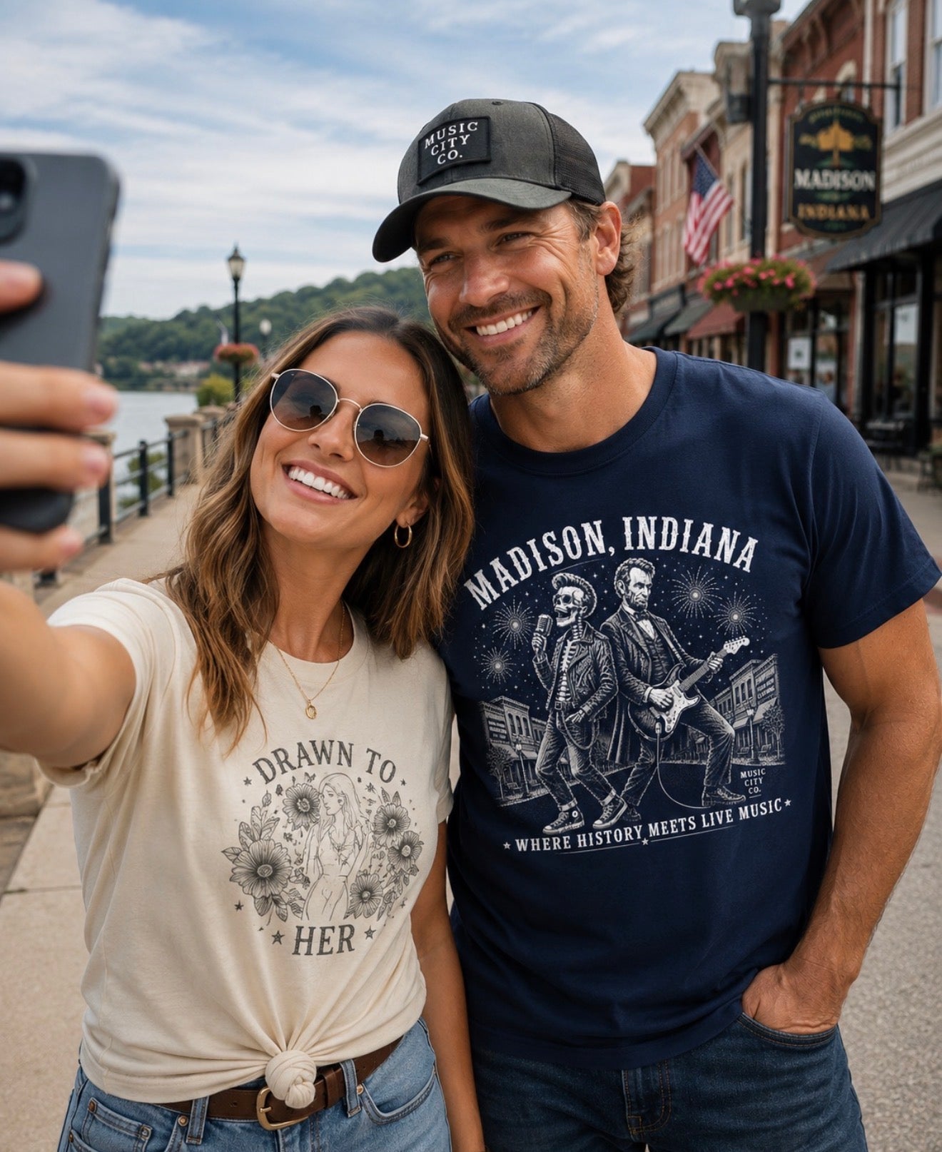 Authentic Ohio Valley – Music City Co. Brand T-Shirt – Where History Meets Live Music