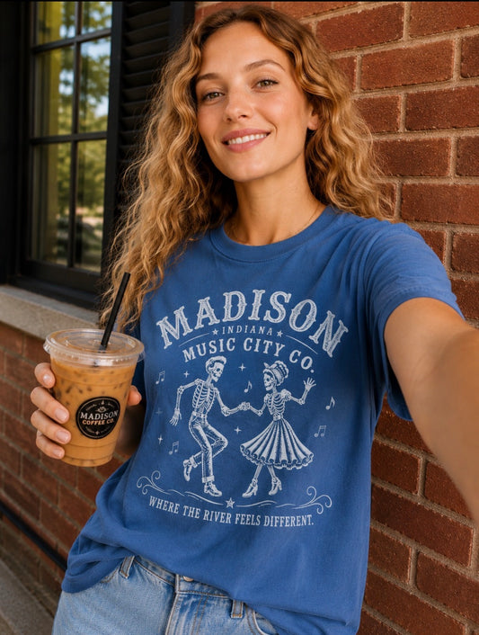 Music City Co. Brand T-Shirt — Where the River Feels Different