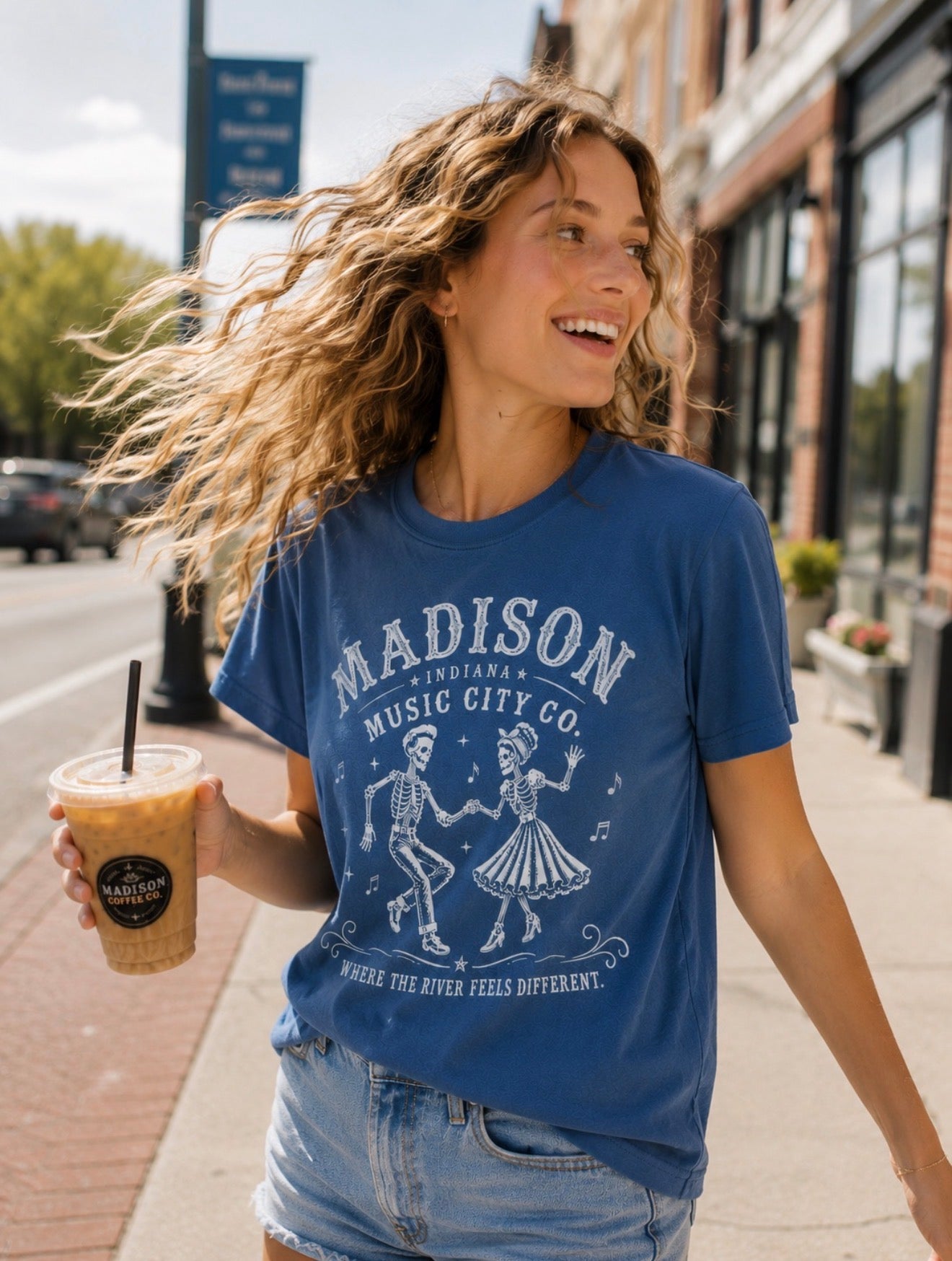 Music City Co. Brand T-Shirt — Where the River Feels Different