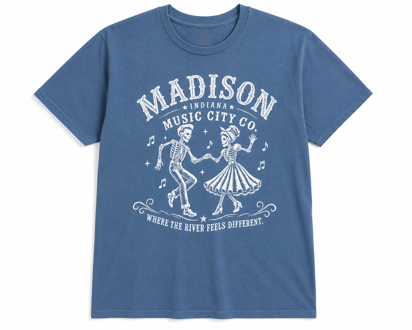 Music City Co. Brand T-Shirt — Where the River Feels Different