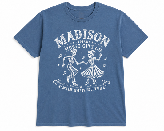Music City Co. Brand T-Shirt — Where the River Feels Different